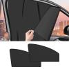 SamWinGear Driver Side Window Sun Shade 2PCS Car Magnetic Window Shades for Baby and Privacy, Car Windows Curtains Covers Front Side Glass 99% UV Protection Magnetic Blackout Windows Cover Tint view 1