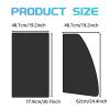 SamWinGear Driver Side Window Sun Shade 2PCS Car Magnetic Window Shades for Baby and Privacy, Car Windows Curtains Covers Front Side Glass 99% UV Protection Magnetic Blackout Windows Cover Tint view 2