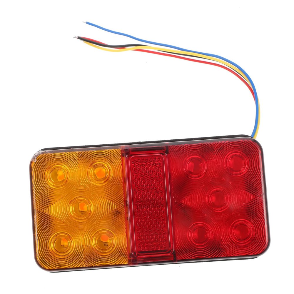 Zerodeko 10 LED Truck Tail Lights Waterproof Trailer Light Kit for Trucks and Trailers Easy to Install Suitable for Night Driving and Towing
