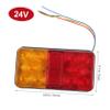Zerodeko 10 LED Truck Tail Lights Waterproof Trailer Light Kit for Trucks and Trailers Easy to Install Suitable for Night Driving and Towing view 2