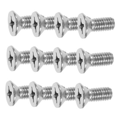 PRETYZOOM 12pcs Sturdy Brake Disc Screws for Vehicle Brake System Durable Bolts for Securely Fastening Reliable Parts for Braking Performance