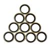 Washer Seal M6 M8 M10 M12 M14 M16 M18 M20~M60 Bonded Washer Metal Rubber Oil Drain Plug Gasket Sealing O Ring Assortment Set(M8 (10pcs)) view 3