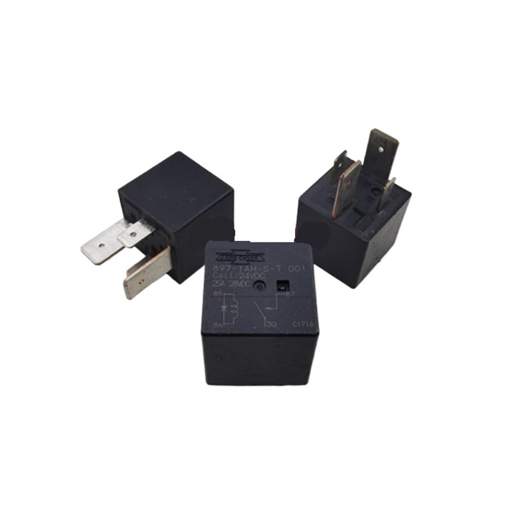 2pcs/lot Relay 897-1AH-S-T-001 24VDC Automotive Relay 25A 4pins