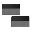 ZIMISI Car Window Shades, Magnetic Side Window Sun Shade Curtain, Half Blackout & Half See-Through UV Protection & Heat Blocking Car Window Screen, Vehicle Sun Shades for Driver Passenger (Rear) view 1