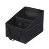 ZIMISI Car Seat Organizer, Collapsible Trunk Organizer with Detachable Divider, Handles and Multiple Pockets, Backseat Car Storage, Passenger Seat Organizer for Front/Back Consoles (Black) view 1
