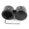 Front Wheel Axle Nut Cover Cap Trim For Harley Sportster 883 XL1200 2PCS view 3