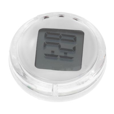 DINHEAROM Self-Adhesive Motorcycle Digital Clock Compact Design for Dashboard Installation for Cars and Scooters Easy to