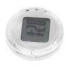 DINHEAROM Self-Adhesive Motorcycle Digital Clock Compact Design for Dashboard Installation for Cars and Scooters Easy to view 1