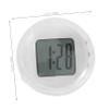 DINHEAROM Self-Adhesive Motorcycle Digital Clock Compact Design for Dashboard Installation for Cars and Scooters Easy to view 2