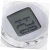 DINHEAROM Self-Adhesive Motorcycle Digital Clock Compact Design for Dashboard Installation for Cars and Scooters Easy to view 3