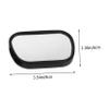 Kisangel Boy Girl Car Seat Rear View Mirror Safety Mirror for Backseat Car Interior of Boy Girl Viewing Glasses view 2