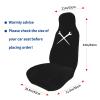 AHUNARLOP Crewneck Ironworker Crossed Tools Car Seat Covers 2 Front Seats,Breathable Durable Seat Covers for Cars,Universal Fit for SUV,Vans,sedans, Trucks, Automotive Interior Covers,Black view 4