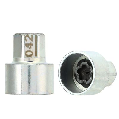 Wheel Lock Key Anti Theft Lugnut Socket Replacement for 1 3 5 6 7Series X1 X2 X3 X4 X5 X6 Z4 (042)