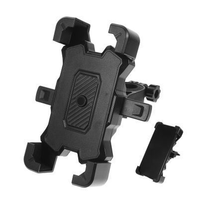 FUNNETOYU Bike Navigation Rack Phone Holder for Road Shockproof Design Stable Clamp Easy Installation Compatible All Smartphones