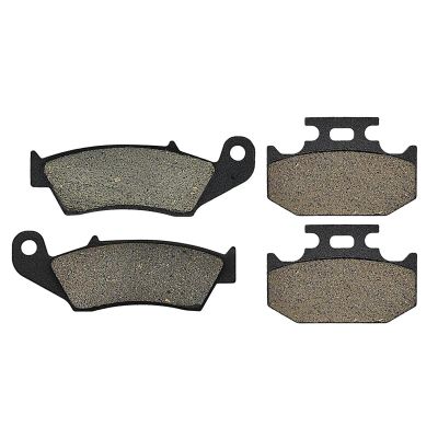 NCTCDTGTSN Motorbike Brake Pads for DR 650 350 for V for W for X for SEW for Sex for DR350V for DR350W Motorcycle Front and Rear Brake Pads Disc Brake Pad(Front and Rear)