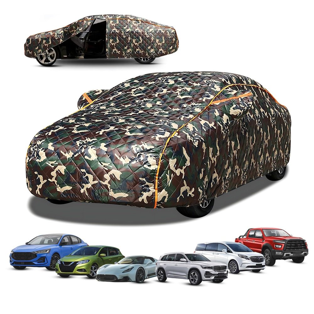 Hail Proof Car Cover Custom Fit for BentaygaEWB 2022-2024 Hail Protector Car Cover, 2025 Upgraded Padded, for Sedan/SUV/MPV/Hatchback,with Reflective Strips