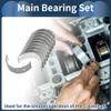 Hihaha Main Bearing Set No.MD174857 for MITSUBISHI LANCER 1991-2007 Engine Crankshaft Main Bearing Metal Silver Tone 10 Pcs view 2