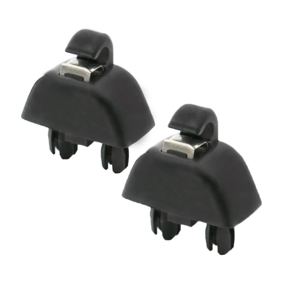 YiZenion 2Pcs Sun Visor Support Clip Retainer Compatible with Audi A6L (4X8,C7) 2012-2015, A6L (4Z8,C6) 2005-2012, A4L (828,B8) 2008-2016, Replaces 4F0857561, 4F0857563, 8U0857562