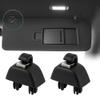 YiZenion 2Pcs Sun Visor Support Clip Retainer Compatible with Audi A6L (4X8,C7) 2012-2015, A6L (4Z8,C6) 2005-2012, A4L (828,B8) 2008-2016, Replaces 4F0857561, 4F0857563, 8U0857562 view 2