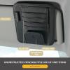 Ferianl Car Sun Visor Organizer, Small Leather Car Visor Organizer with Sunglasses Clip, Multifunctional Auto Sun Visor Storage Pocket, Card Sleeve Pocket Organizer for Driving License, Pen, Chapstick view 3