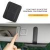 Ferianl Car Sun Visor Organizer, Small Leather Car Visor Organizer with Sunglasses Clip, Multifunctional Auto Sun Visor Storage Pocket, Card Sleeve Pocket Organizer for Driving License, Pen, Chapstick view 4