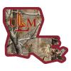 University of Louisiana Monroe RT 10-Inch Camouflage Vinyl Sticker - Officially Licensed view 1