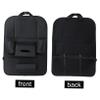 Ciieeo Car Seat Back Storage Bag Hanging Organizer Pouch for Vehicle Travel Sturdy Oxford Fabric Fits Most Cars for Road Trips view 3