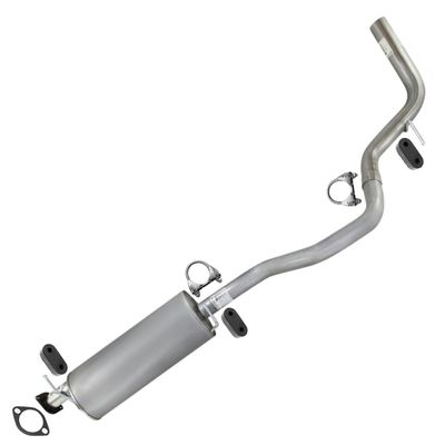 Exhaust Muffler & Tail Pipe Kit Compatible for 2009-2014 GMC Savana 1500 4.3L & 5.3L | Stainless Steel | Northeastern Exhaust | Free Gasket, Clamps, and Hangers Included