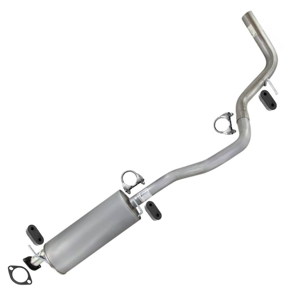 Exhaust Muffler & Tail Pipe Kit Compatible for 2009-2014 GMC Savana 1500 4.3L & 5.3L | Stainless Steel | Northeastern Exhaust | Free Gasket, Clamps, and Hangers Included