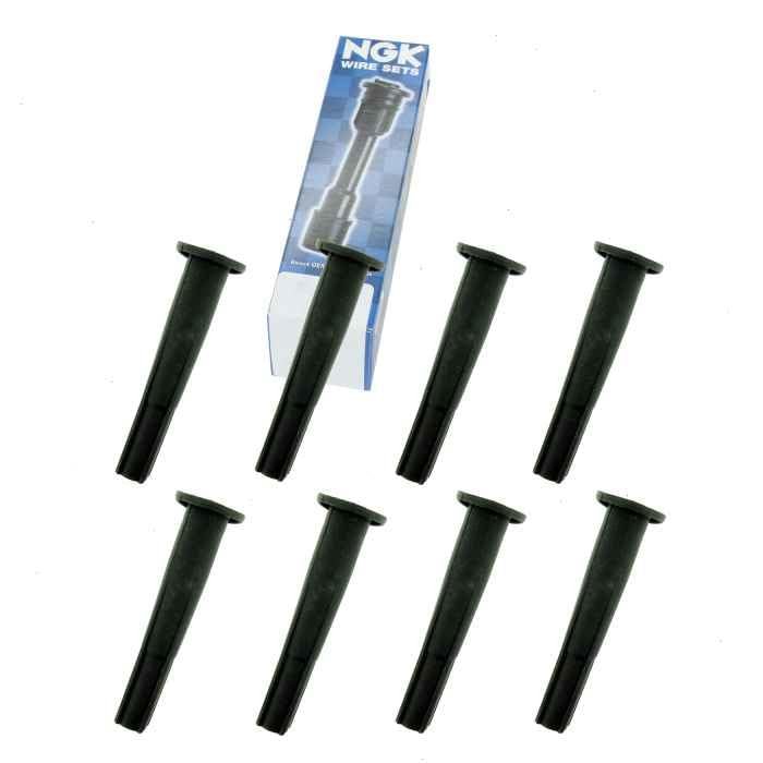 8 pc NGK Ignition Coil Boots compatible with Lexus SC400 4.0L V8 1998-2000