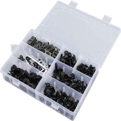 ZLKIDENG - Motorcycle Fairing Bolt Windshield Bolts Screw Set Screws Clips Bolt Nuts 177pcs for Kawasaki Concours 14 ZG1400A 14 ZG1400C 14 ZG1400B 2009 2012 2013 2014 2016