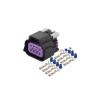 BTYSEQ 1 Set 8 Pin 1.5mm Auto Plastic Housing Plug Connector Electric Wiring Harness Cable Connectors 15326835 15326840(Dark Grey) view 1