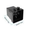 Micro Traders Car 5Pin Relay G8JN-1C6T-F-R-DC12 Compatible with GM 2555 3447 Compatible with Bosch 0332204184, 12V 30A view 3