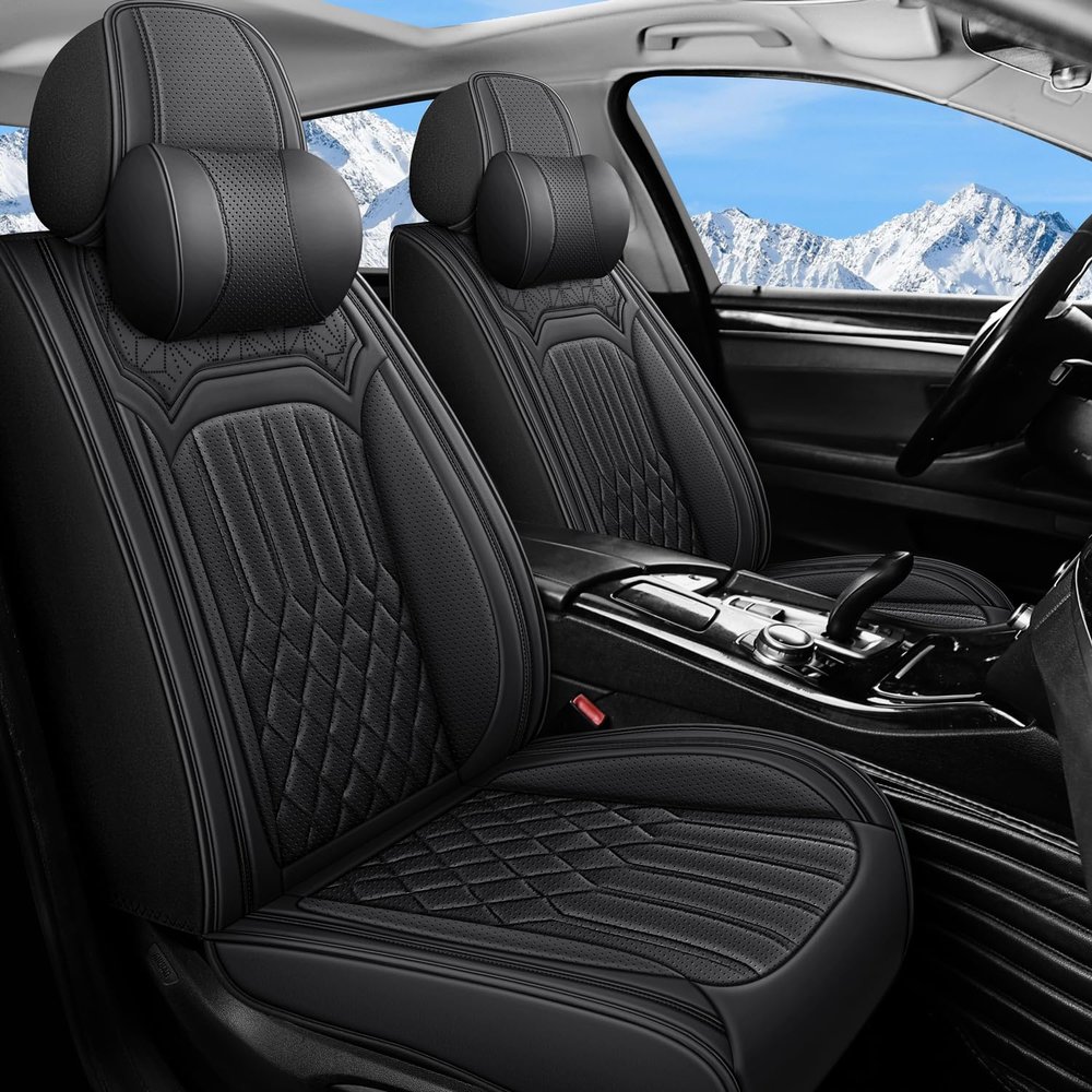 Car Seat Covers for Ford EcoSport 2018-2020 2021 2022,Full Set Black