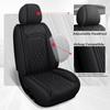 Car Seat Covers for Ford EcoSport 2018-2020 2021 2022,Full Set Black view 4