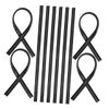 DECHOUS 10pcs Windshield Wiper Refill Rubber Inserts Durable Weather Resistant Wiper Rubber Strips for Easy Installation Compatible with Various Vehicles view 1