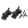 Edinstry Front Windshield Washer Nozzle Kit with Hose Connectors Replacement for Toyota RAV4 4Runner Corolla Highlander Matrix Scion tC xB xD OE 85381-12300 view 1