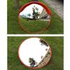 HGIYA Traffic Safety Mirror Convex Driveway Indoor Convex Safety Mirror,60CM,The Mall Supermarket Monitor Anti-Theft Mirror Plastic Portable Wide-Angle Lens view 4