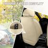 ACDY Car Seat Covers Fit for Chrysler Voyager 2000-2026, Stylish Sport Seat Covers, Waterproof Wear-Resistant Premium Nappa Leather Car Seat Cover.(Full Set/Beige) view 2