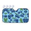 Delicious Blueberries Small Car Windshield Sunshade - efficient Heat Insulation and Cooling, Foldable and Portable for Storage view 1