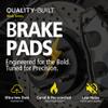 QUALITY-BUILT Front Ceramic Brake Pads, Black Series 1003-0215C, Compatible with 1985-1996 Buick/Cadillac/Chevrolet/Oldsmobile/Pontiac (6000,98,Bonneville,Celebrity,Century,Commercial Chassis,Cutlass) view 4