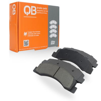 QUALITY-BUILT Front Semi-Metallic Brake Pads, QB 1000-0389M, Compatible with 1984-1995 Dodge/Mazda/Toyota (929,Conquest,Pickup)