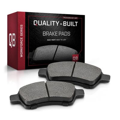 QUALITY-BUILT Workforce Semi-Met Rear Brake Pads w/Hardware BP1317M