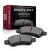QUALITY-BUILT Workforce Semi-Met Rear Brake Pads w/Hardware BP1317M view 1