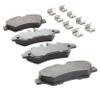 QUALITY-BUILT Workforce Semi-Met Rear Brake Pads w/Hardware BP1317M view 2