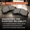 QUALITY-BUILT Standard Ceramic Front Brake Pads BP2036C view 4