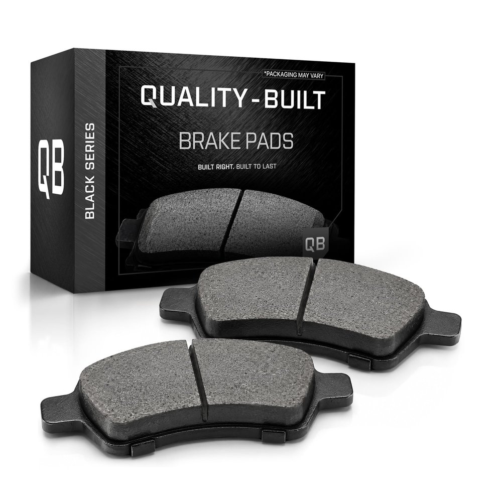 QUALITY-BUILT Black Series Ceramic Rear Brake Pads w/Hardware BP1304C