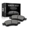 QUALITY-BUILT Black Series Ceramic Rear Brake Pads w/Hardware BP1304C view 1
