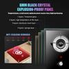 Burner Gas Cooker gas hob 4.8KW Built-in Gas Stove 6mm Black Crystal Explosion-proof Glass Panel Cooktop Hob With Safety Child Lock Knob & Accidental Flameout Protection(Ng) view 2