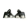 1 Pair Car Exhaust Muffler Tip Tips Car Tuning Compatible For Mercedes W211 E Class E240 E280 E320 E350 E430 E500 E63 2002-2007 view 4